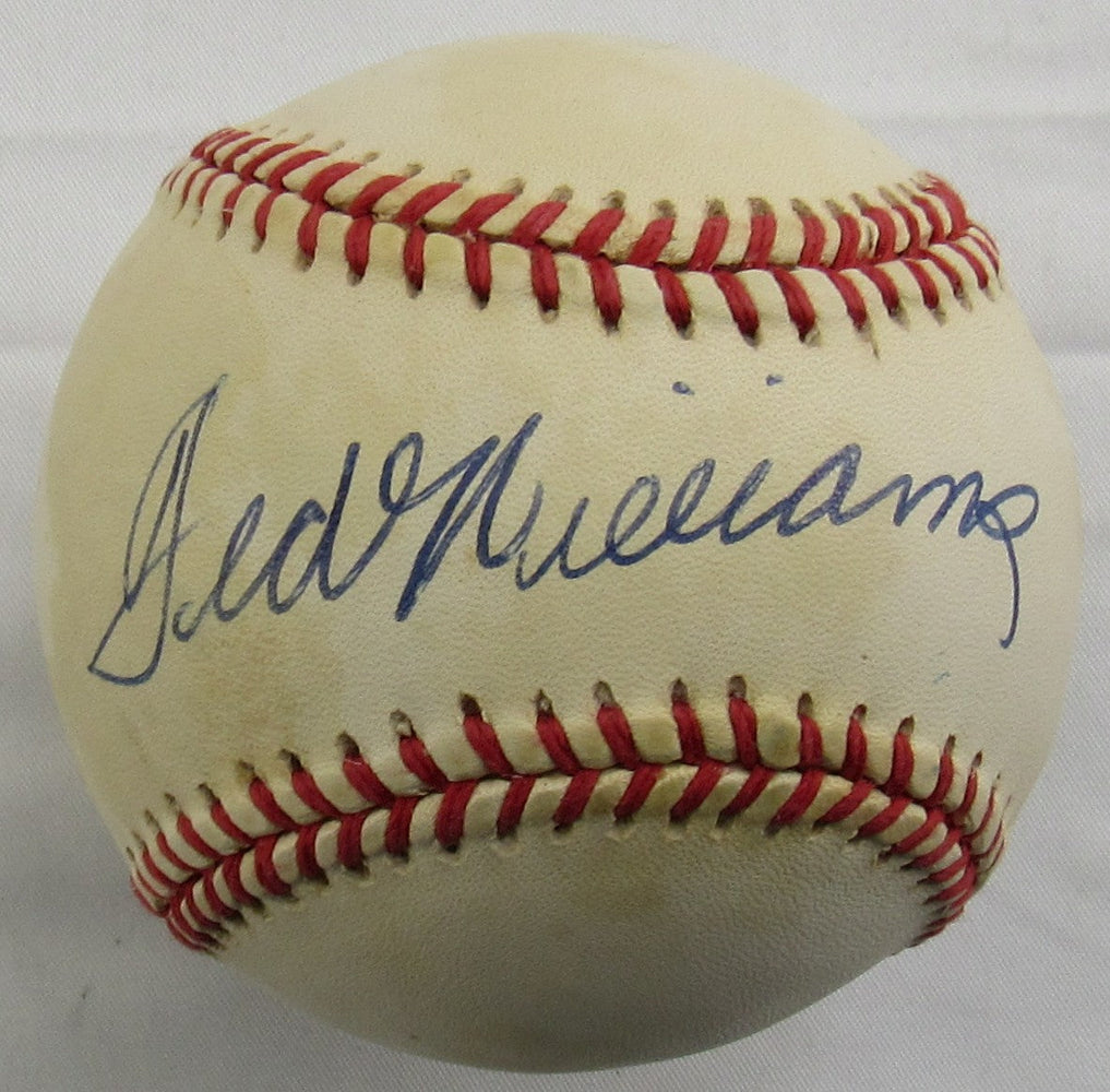 Ted Williams Signed Auto Rawlings Baseball JSA LOA ZZ85309