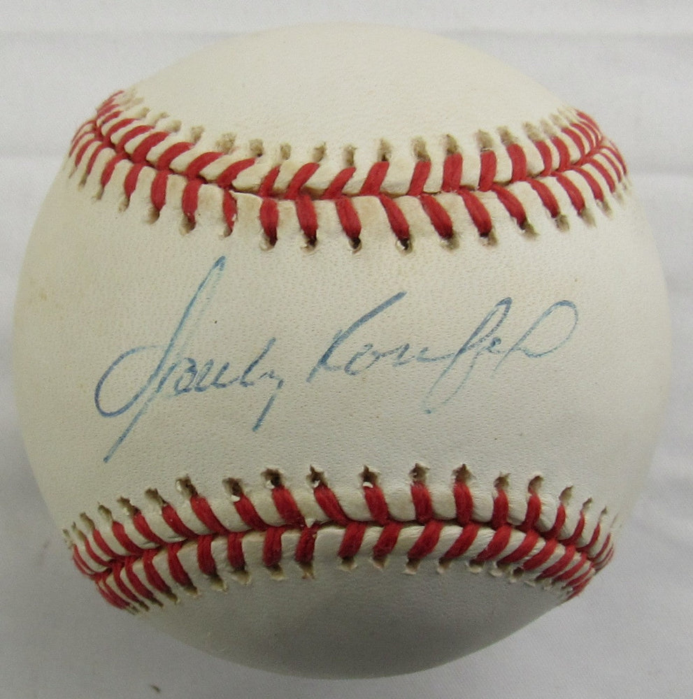 Sandy Koufax Signed Auto Rawlings Baseball JSA LOA ZZ85310