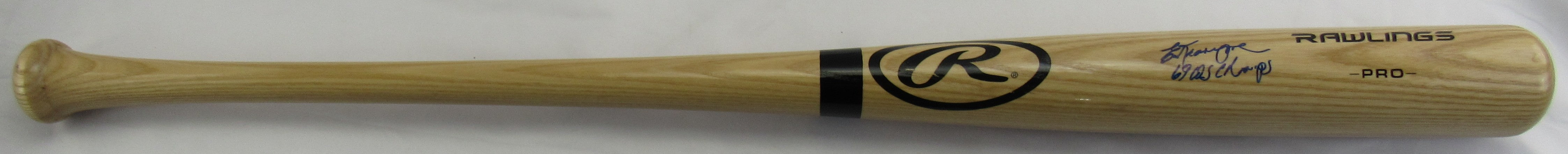 Ed Kranepool Signed Rawlings Auto Baseball Bat JSA N74973