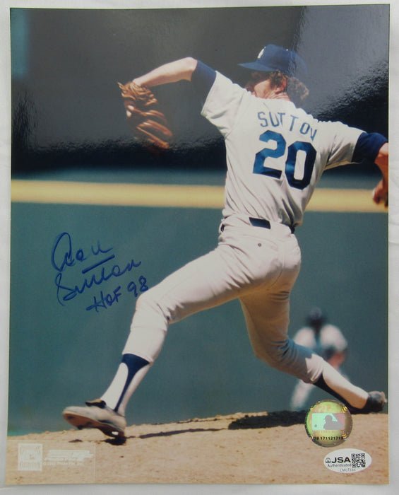 Don Sutton Signed Auto 8x10 Photo JSA CM07386