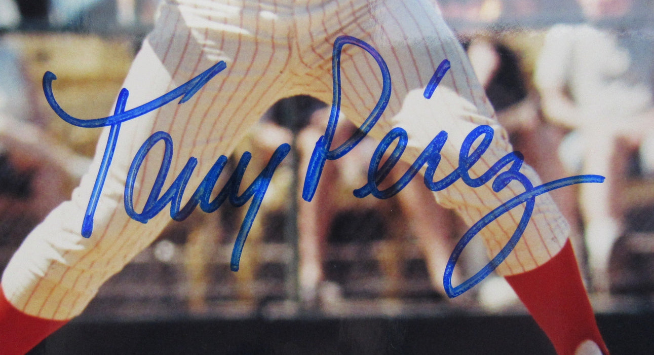 Tony Perez Signed Auto 8x10 Photo JSA CM07382