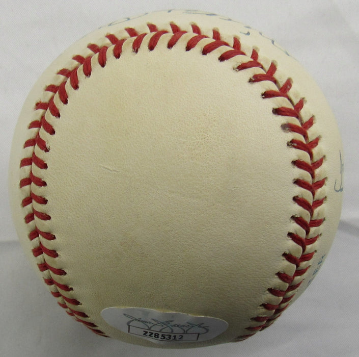 Mickey Mantle Willie Mays Duke Snider Signed Auto Rawlings Baseball JSA LOA ZZ85312