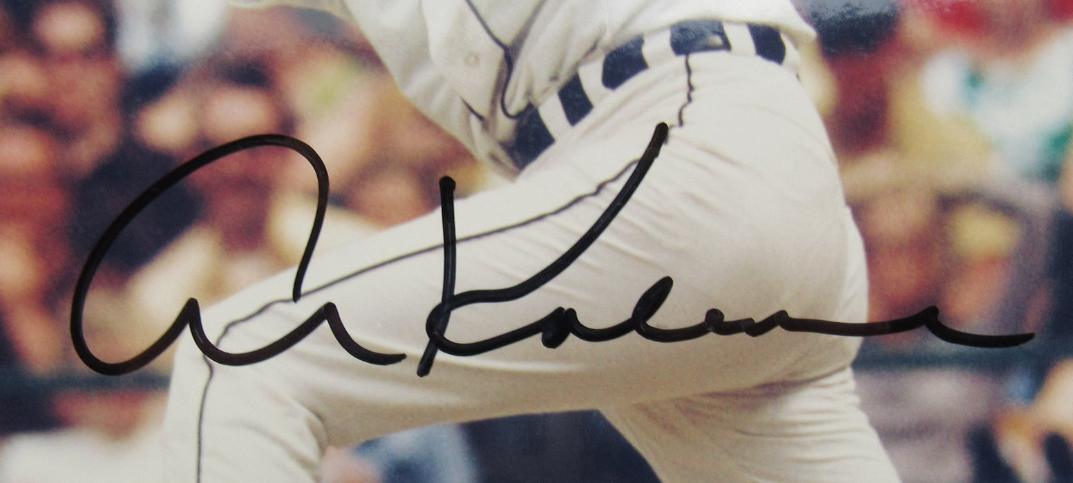 Al Kaline Signed Auto 8x10 Photo JSA CM07375