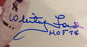 Whitey Ford Signed Auto 8x10 Photo JSA CM07369 w/HOF 74