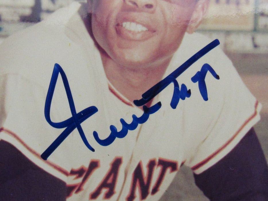 Willie Mays Signed Auto 8x10 Photo JSA CM07361