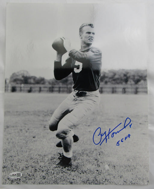 Paul Hornung Signed Auto 11x14 Photo JSA CM07423