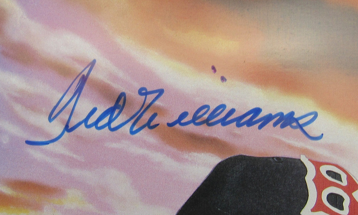 Ted Williams Signed Auto 8x10 Photo JSA LOA ZZ75392