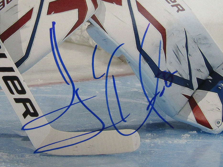 Henrik Lundqvist Signed Auto 11x14 Photo JSA CM07477