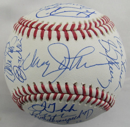 1986 World Series Champion New York Mets Signed Auto Rawlings 1986 World Series Baseball JSA ZZ10212