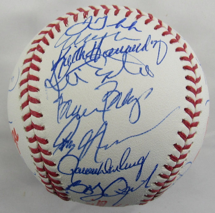 1986 World Series Champion New York Mets Signed Auto Rawlings 1986 World Series Baseball JSA ZZ10212