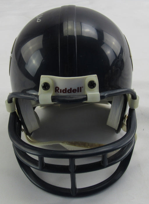 Gale Sayers Signed Auto Bears Mini Helmet JSA CM07480