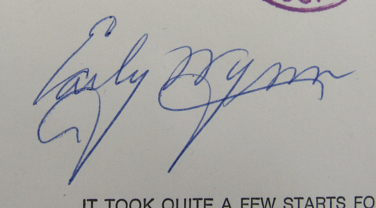 Early Wynn Signed Envelope Zaso Cachet