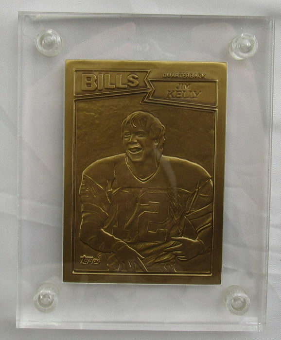 1987 Topps Jim Kelly Highland Mint Card - Bronze