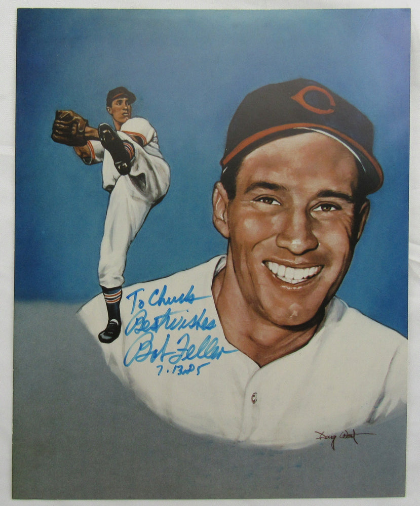 Bob Feller Signed 8x10 Photo