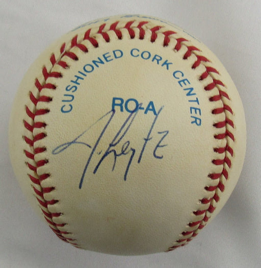 Mike Torrez and Jim Leyrtiz Signed Auto Rawlings Baseball