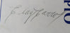 Joe DiMaggio Clay Carroll Signed Auto Mets Pamphlet