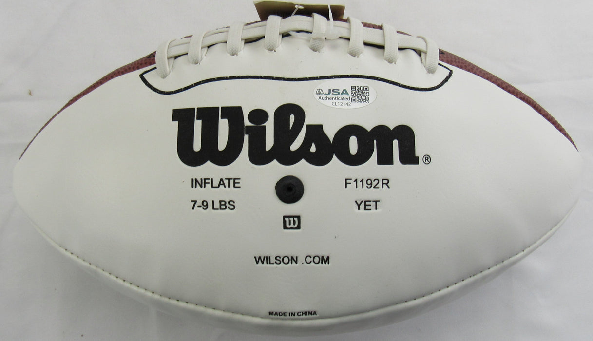 Gale Sayers +1 Signed Wilson Football JSA CL12142