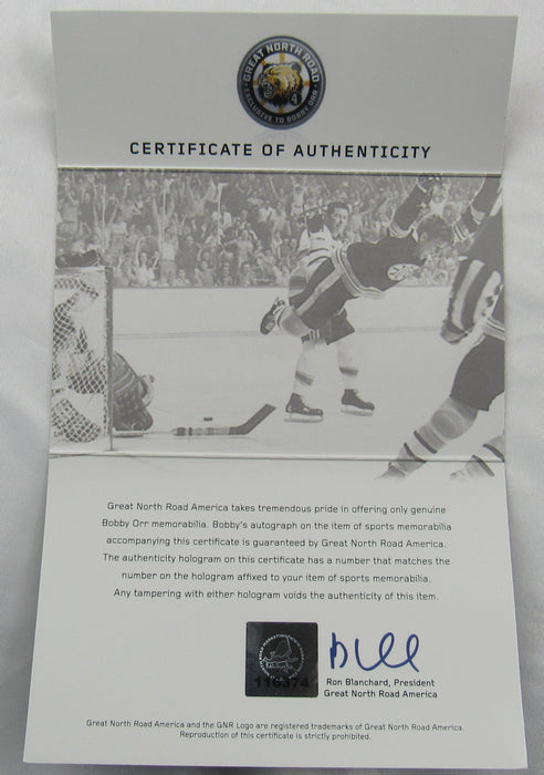 Bobby Orr Signed Hockey Jersey GNR COA
