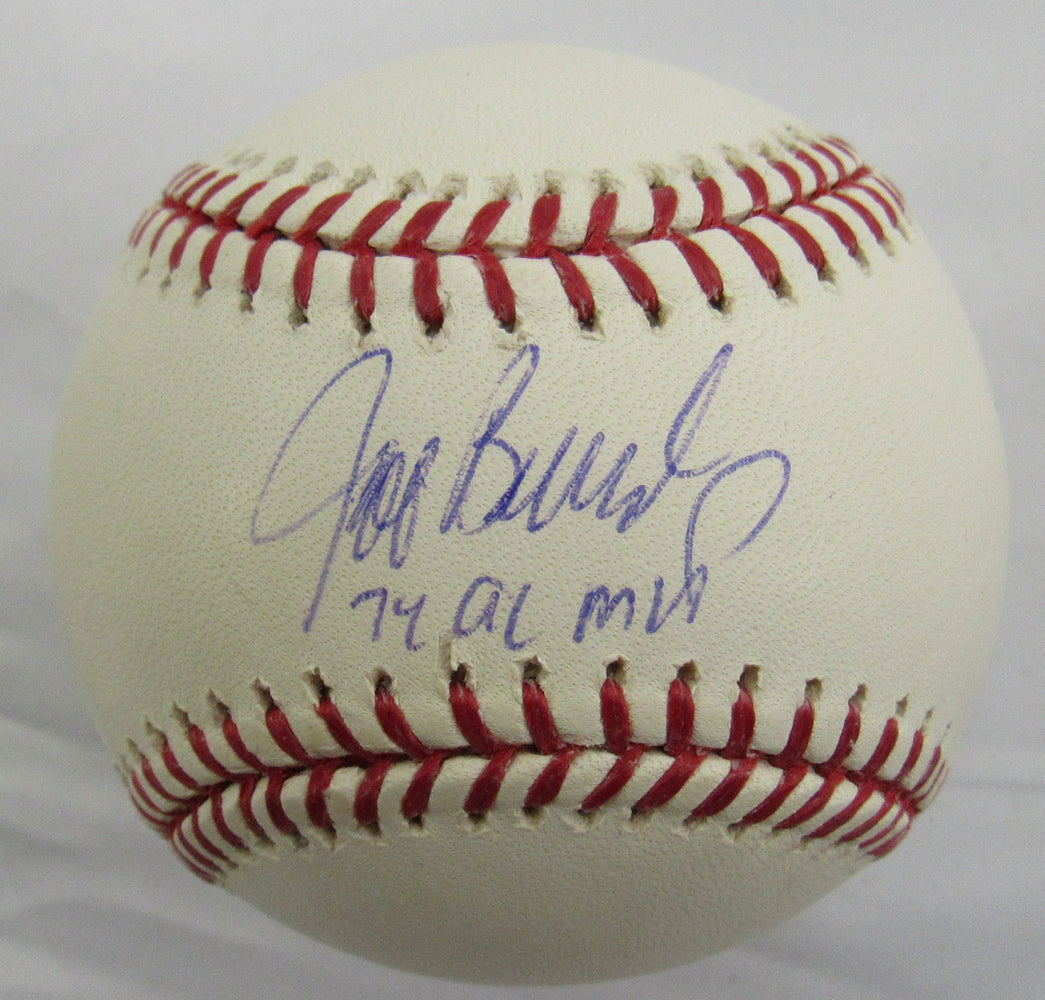 Jeff Burroughs Signed Auto Baseball w/ Insc Tristar Hologram B151