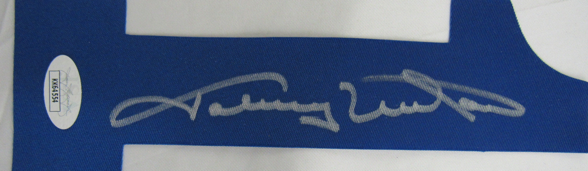 Johnny Unitas Signed Auto Number Jersey Patch JSA COA