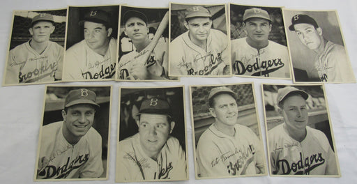 1946 Brookyln Dodgers Photo Set Packet - 15 Photos