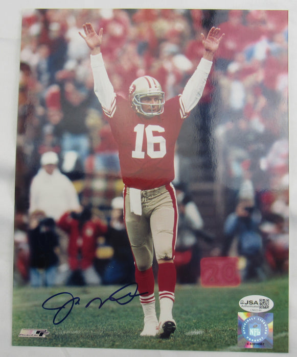 Joe Montana Signed 8x10 Photo JSA CN60144