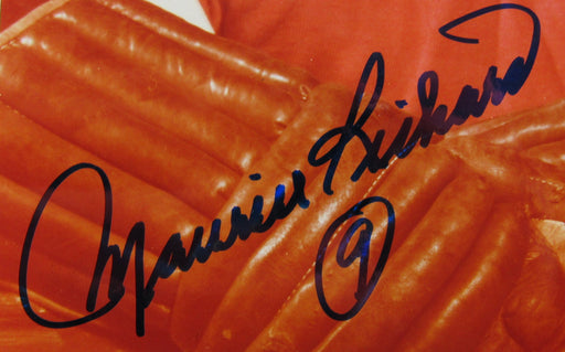 Maurice Richard Signed Auto 8x10 Photo JSA CL12113
