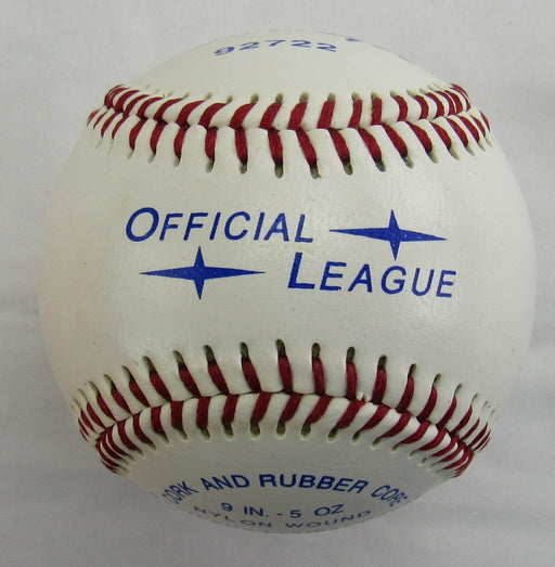 Phil Rizzuto w/Inscriptions Signed Auto Baseball B152