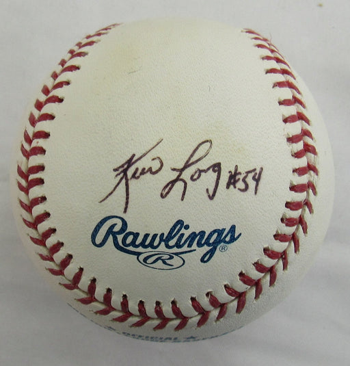 Kevin Long - Yankees Hitting Coach Signed Auto Rawlings Baseball B152