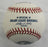 Don Zimmer Signed Auto Rawlings Yankees 100th Anniversary Baseball B152
