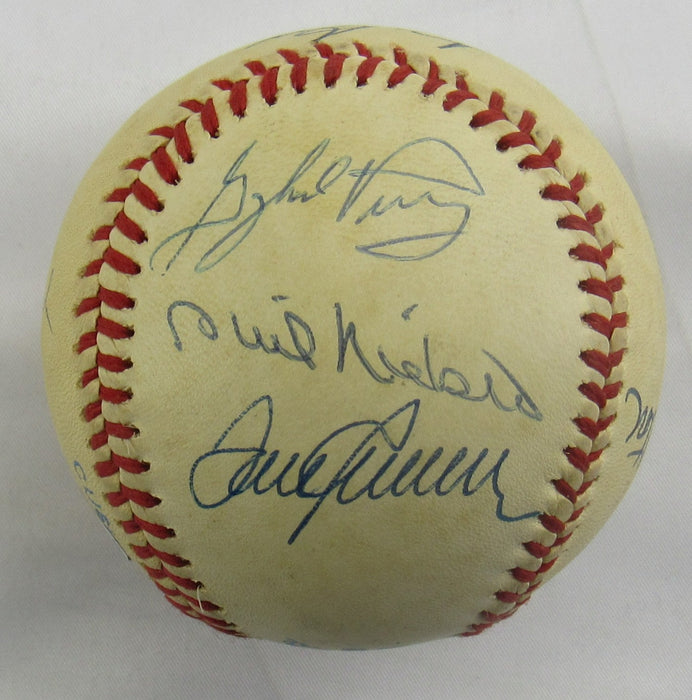 300 Wins Club Signed Rawlings Baseball JSA LOA X47280 - 8 Signatures