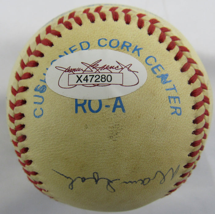 300 Wins Club Signed Rawlings Baseball JSA LOA X47280 - 8 Signatures