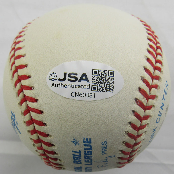 Dave Cone Signed Rawlings Baseball JSA CN60381 - 96/98 WS Champs