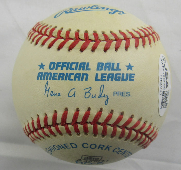 Bob Feller Signed Rawlings Baseball JSA CN60395 w/3 Inscriptions