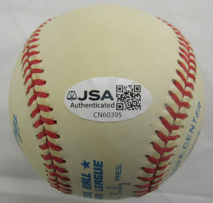 Bob Feller Signed Rawlings Baseball JSA CN60395 w/3 Inscriptions