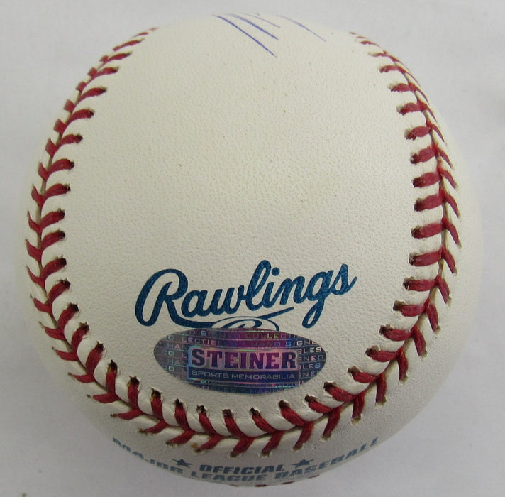 Miguel Tejada Signed Auto Rawlings Baseball Steiner Hologram
