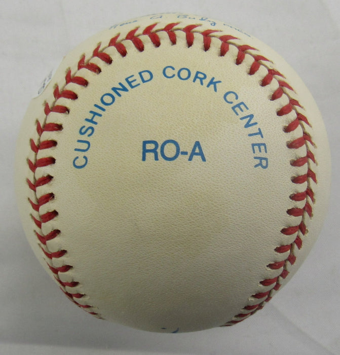 Chris Chambliss Signed Rawlings Baseball JSA CN60385
