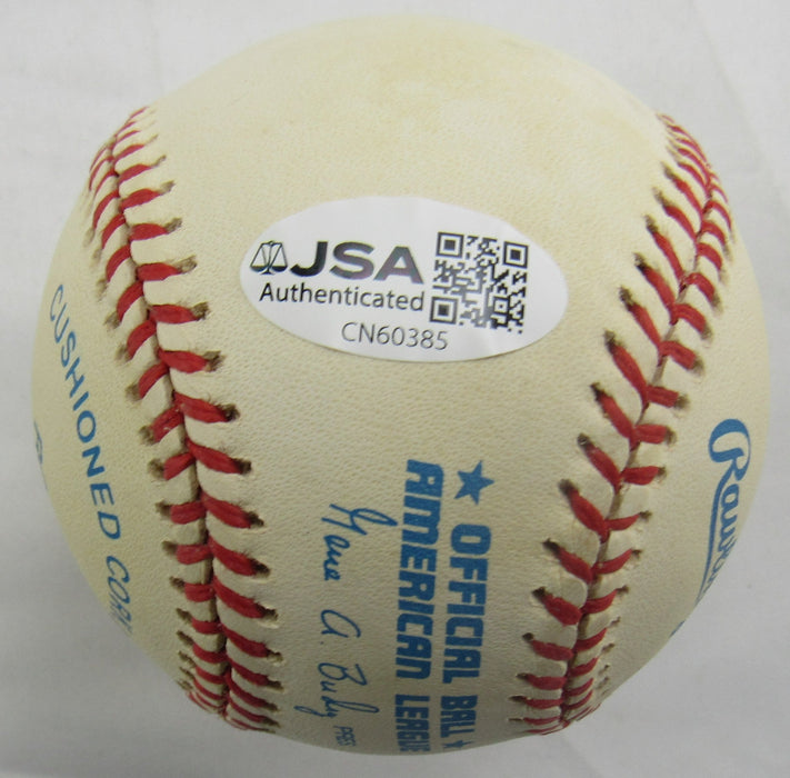 Chris Chambliss Signed Rawlings Baseball JSA CN60385