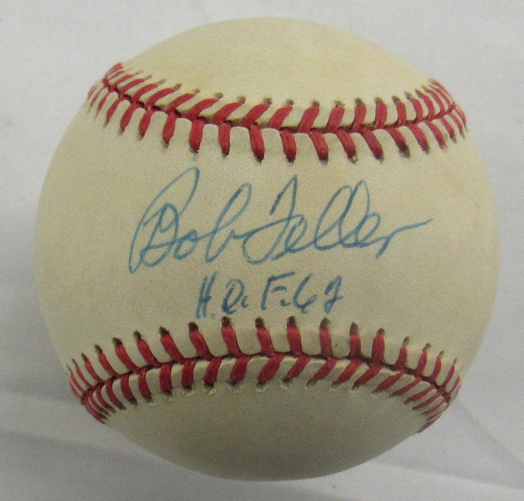 Bob Feller Signed Rawlings Baseball JSA CN60394