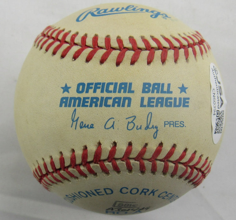 Bob Feller Signed Rawlings Baseball JSA CN60394