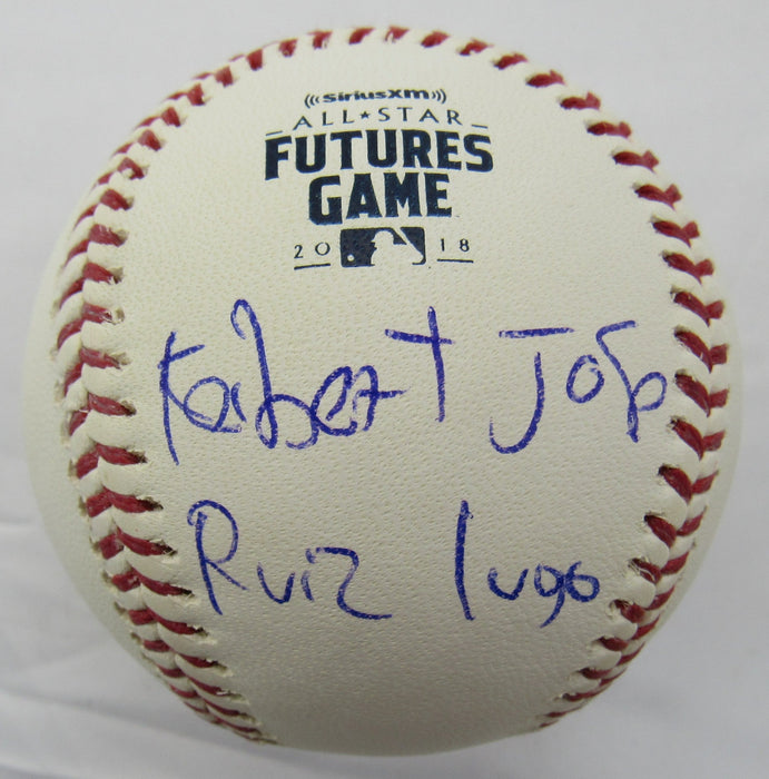Keibert Ruiz Signed Auto Baseball w/ Insc JSA WP711774 B151