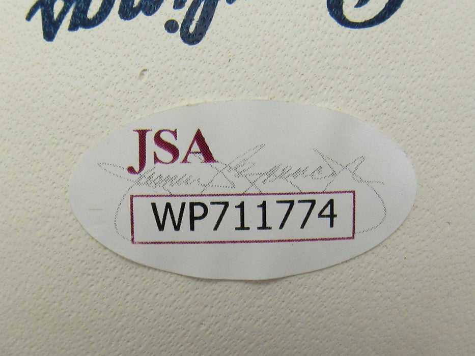 Keibert Ruiz Signed Auto Baseball w/ Insc JSA WP711774 B151