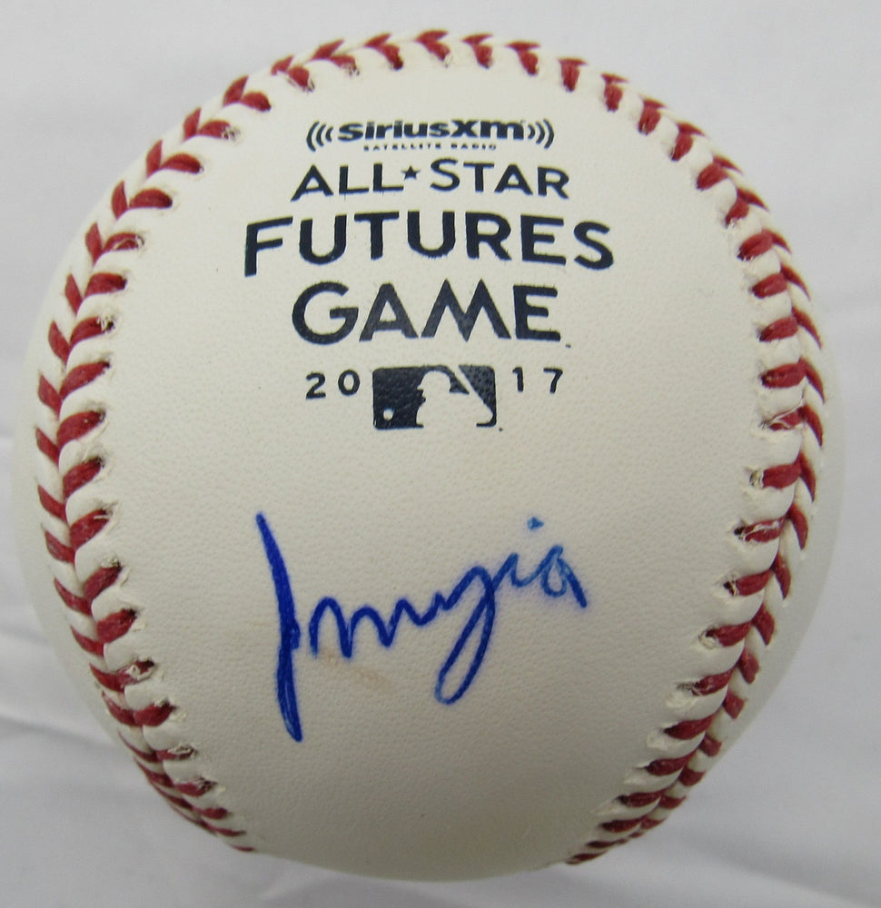 Francisco Mejia Signed Auto 2017 Futures Game Baseball JSA WP676304 B152