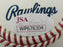 Francisco Mejia Signed Auto 2017 Futures Game Baseball JSA WP676304 B152