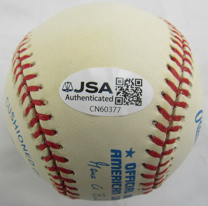 Cecil Fielder Signed Rawlings Baseball JSA CN60377