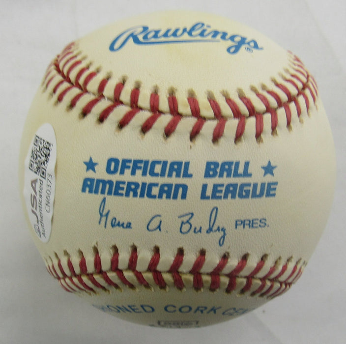 Wade Boggs Signed Rawlings Baseball JSA CN60373