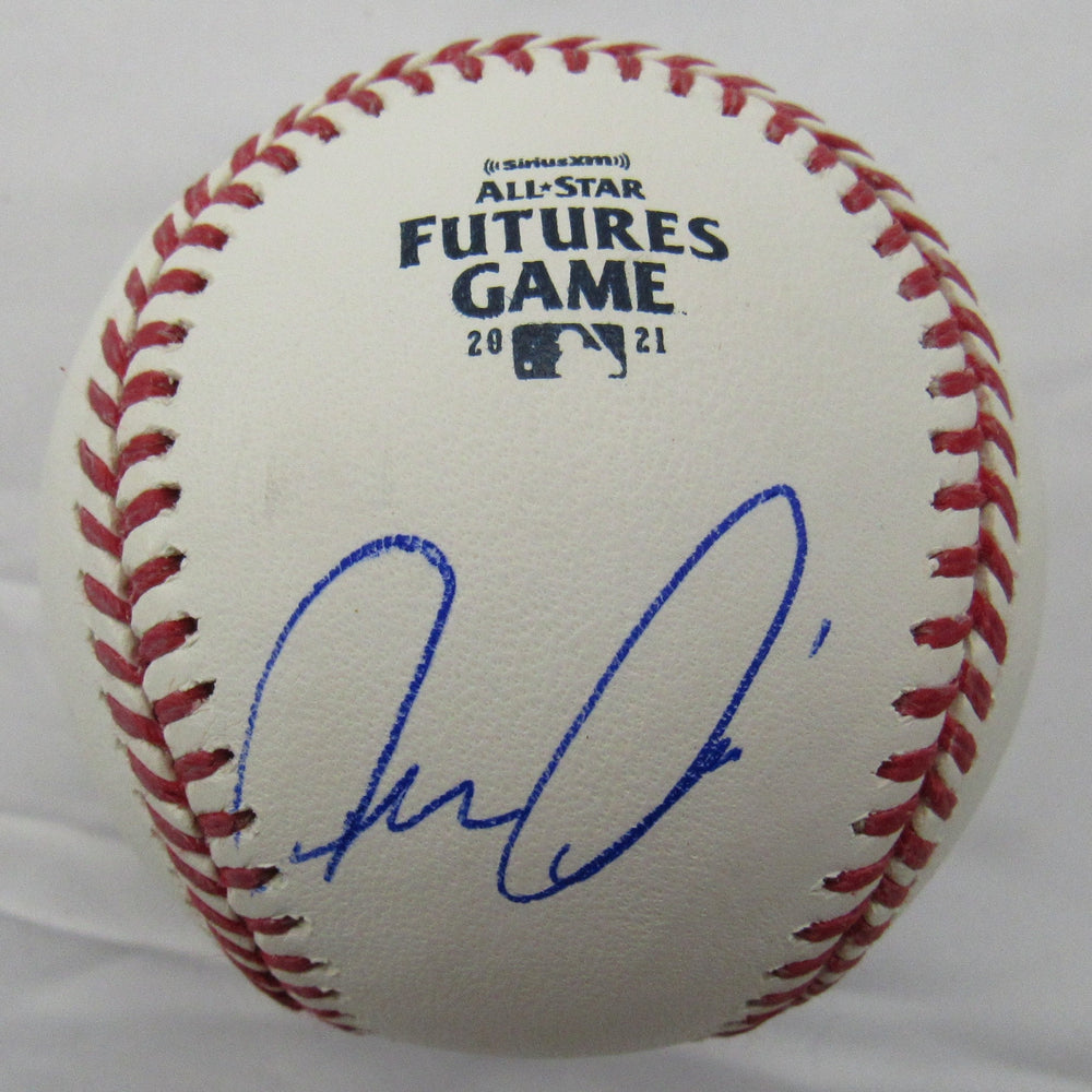 Luis Medina Signed Auto 2021 Futures Game Baseball B152