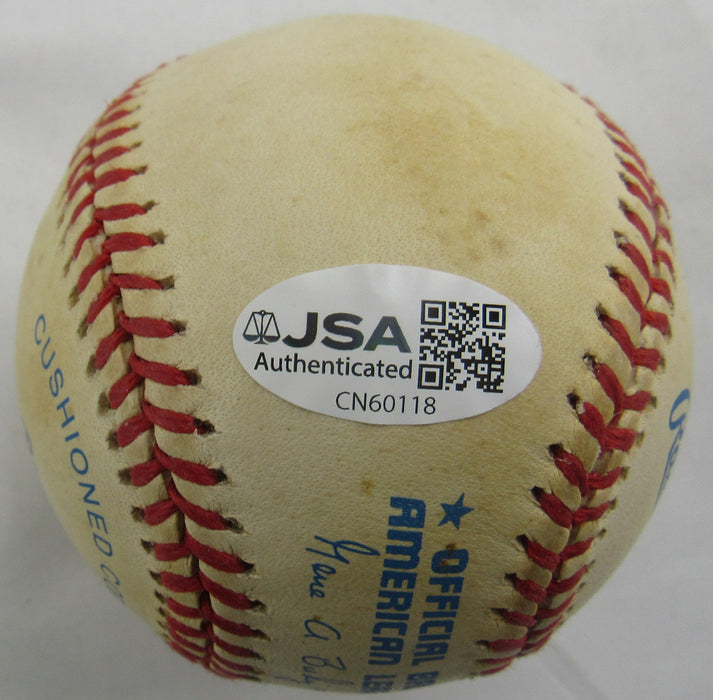 Don Larsen Signed Auto Rawlings Baseball JSA CN60118