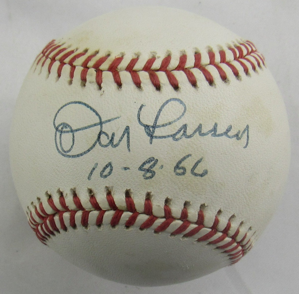 Don Larsen Signed Auto Rawlings Baseball JSA CN60119
