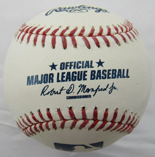 Yency Almonte Signed Auto Baseball B152